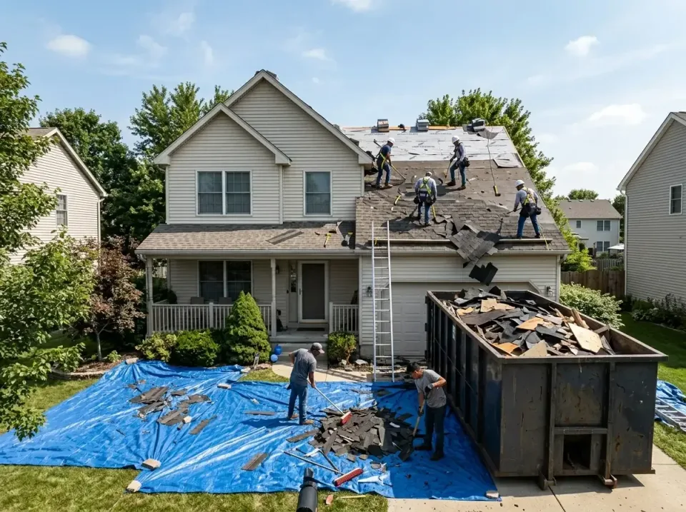 roof-replacement-debris-remova-004 — frequently asked questions, Cheapest Dumpster Rentals in Memphis, FL